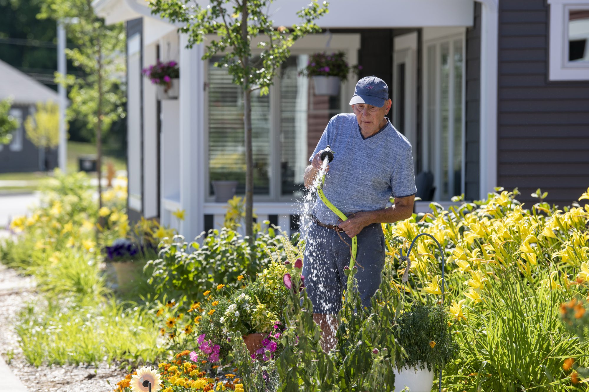 72222_101 Piper Trail resident walking through the beautiful outdoors at the location